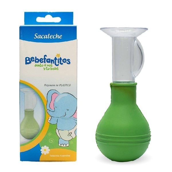 Bebefantitos Sacaleche Con Pezonera de Plástico #1