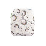 Pañal de Tela Baby Pelle Con Broches Arcoiris Cálidos Rn Talle Rn #1