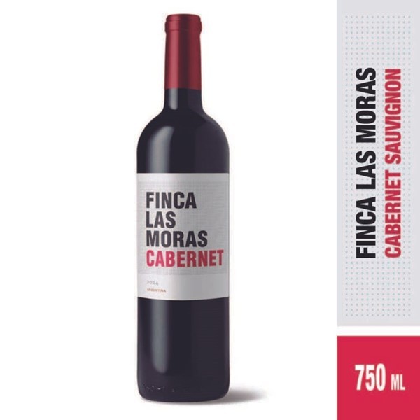 Vino Tinto Las Moras Cabernet Sauvignon 750 Cc #1