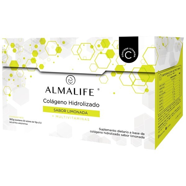 Almalife Colageno Hidrolizado (Limonada) Por 30 Sob alt