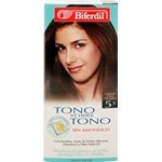 Biferdil Kit de Coloracion Tono Sobre Tono 5.3 Castaño Claro Dorado #1