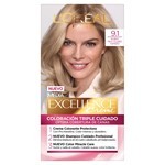 Excellence Kit Coloracion 9.1 Rubio Muy Claro Ceniza #2