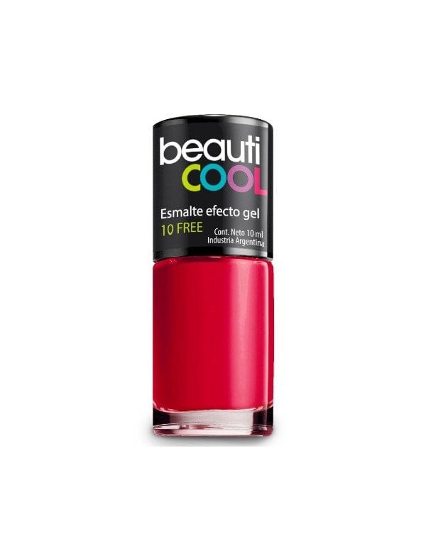 Beauticool Esmalte de Uñas Gel Cremoso Color Fuego 004 #1