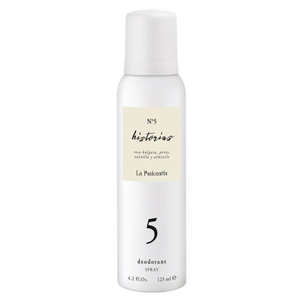 La Pasionaria Desodorante en Aerosol Historias 5 x 123 ml