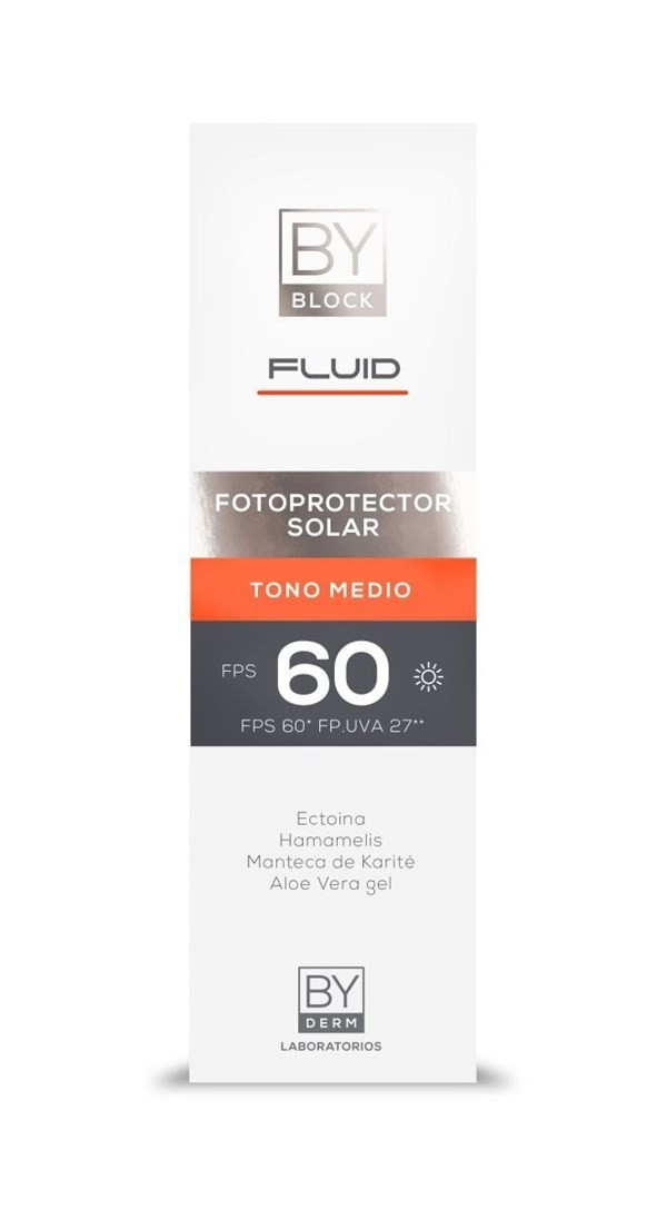 By Block Fotoprotector Fluid Tono Medio FPS 60 75 g alt