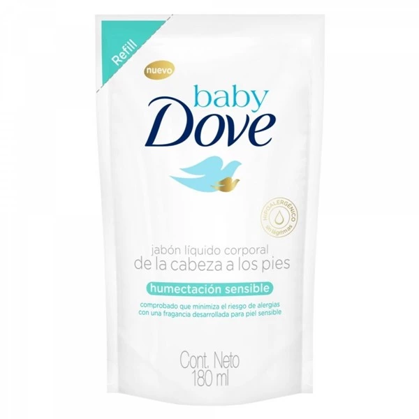 Dove Jabón Líquido Baby Humectación Sensible Refill 180 ml alt