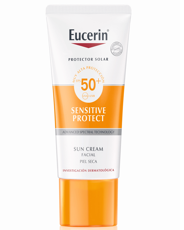 Eucerin Protector Solar Facial en Crema Sensitive Protect Sun Fps 50 50 ml