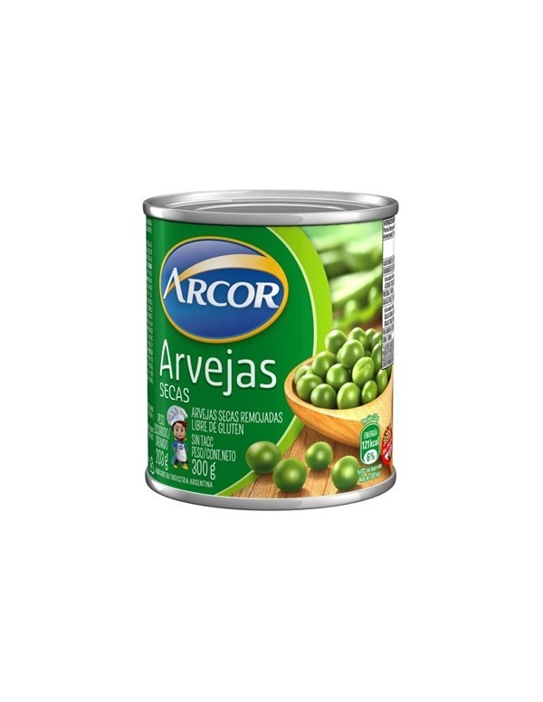 Arcor Arvejas Frescas X300 ml