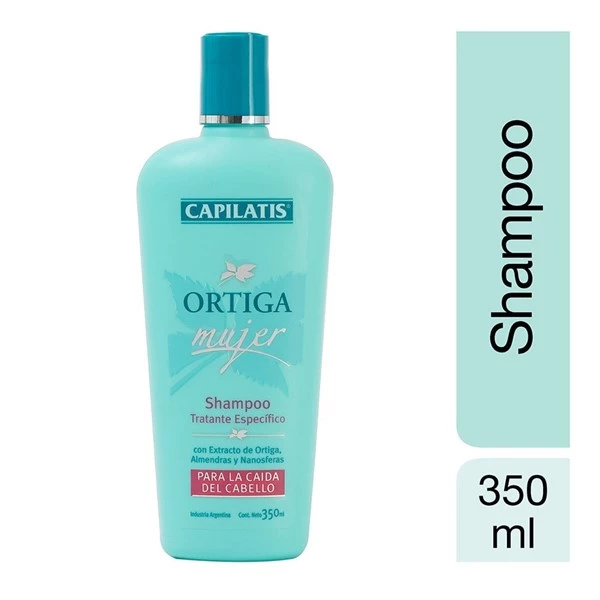 Capilatis Shampoo Caída Línea Ortiga Mujer 350 ml