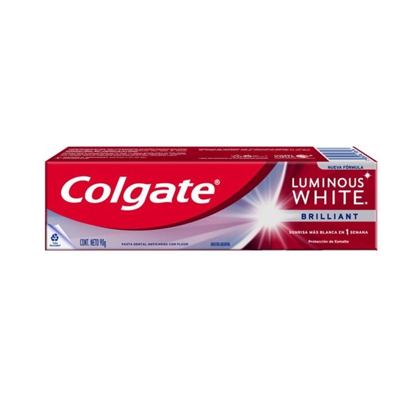 Colgate Pasta Dental Luminous Blanqueadora 90 gr alt