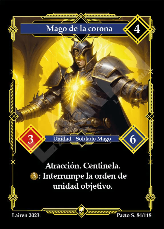 084 Mago De La Corona 1ra Edicion - Coste 4