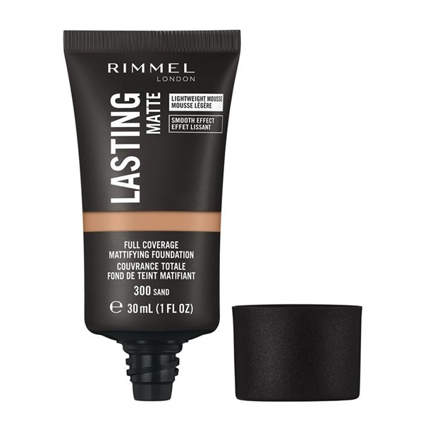 Base de Maquillaje Rimmel Lasting Matte Foundation x 30 ml 300 Sand alt