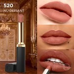 Labial en Barra Loreal París Color Riche Volume Matte Tono 520 Nude Defiant #3