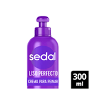 Crema de Peinar Sedal Liso Perfecto x 300 ml #1