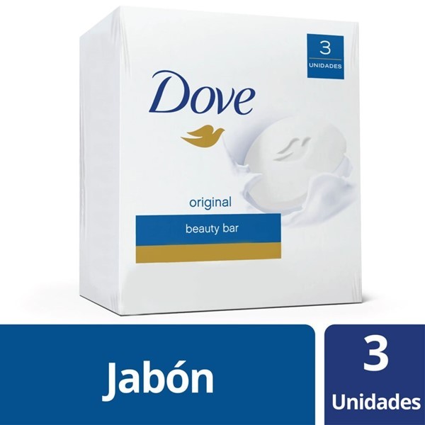 Jabón De Tocador Dove Original Multipack 3x90 Grs #1