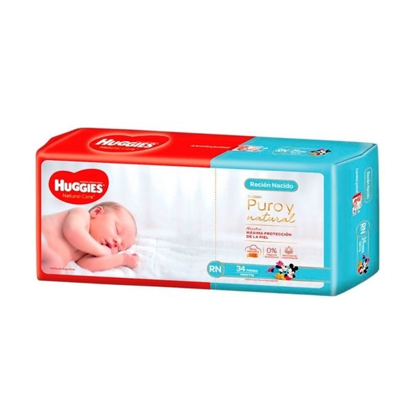 HUGGIES Pañales Supreme Care RN | 34 Unidades #1