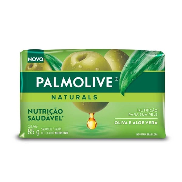 Jabon de Tocador Palmolive Aloe Y Oliva 85 gr alt