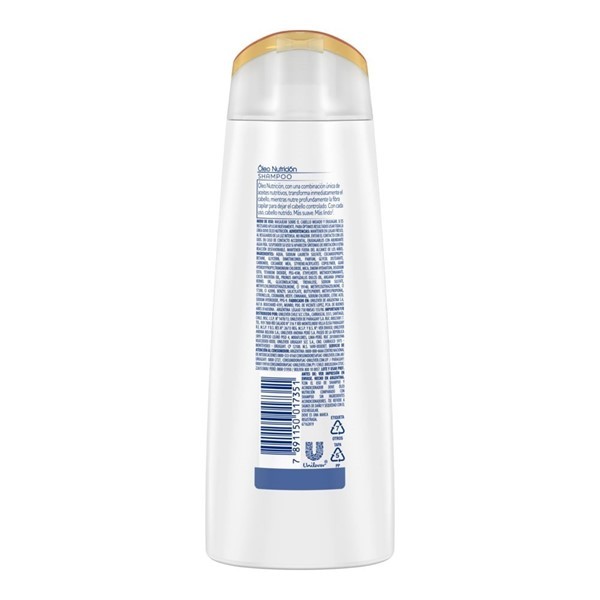 Shampoo Dove Óleo Nutrición x 200 ml alt