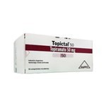 Raffo Topictal Topiramato 50 Mg x 56 Comp Recubierto #1