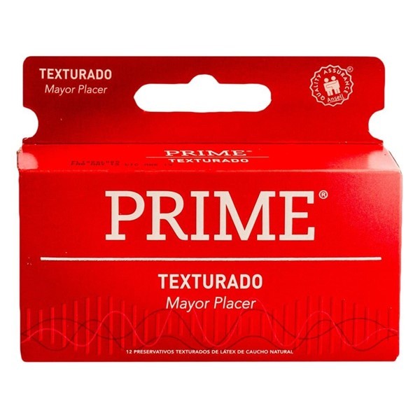 Prime Preservativo Texturado (12 Unidades)