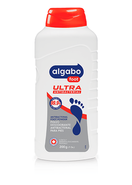 Algabo Talco Desodorante Pédico Antibacterial