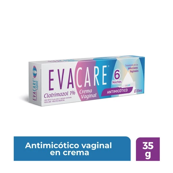 Crema Vaginal Evacare Antimicótico X 35 g.