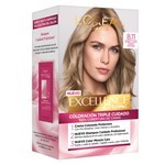 Excellence Kit Coloracion 8.11 Rubio Claro Ceniza #24