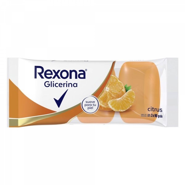 Jabón De Glicerina Citrus 3u x 90gr alt