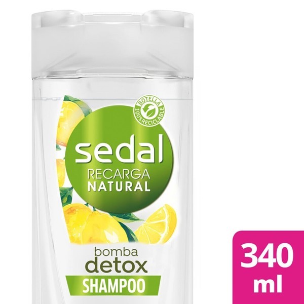 Sedal Sh Bomba Detox Limpieza 340 ml #1
