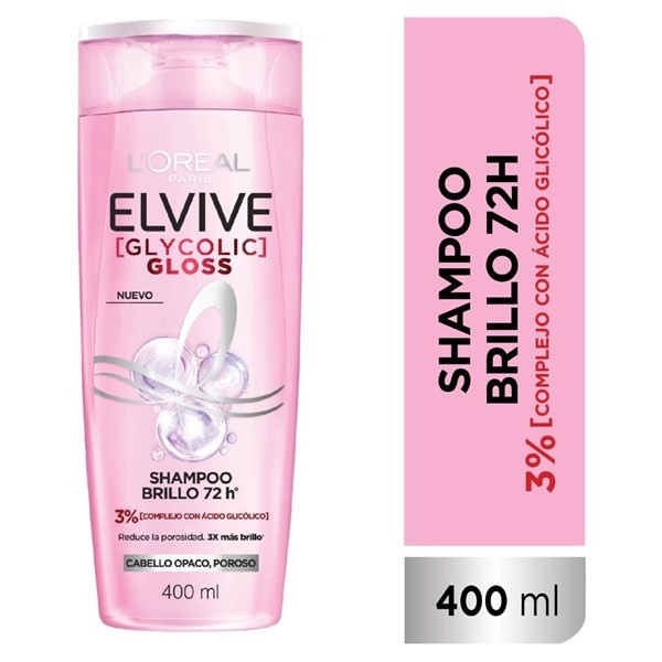 Shampoo Glycolic Gloss Elvive 400 ml. #1