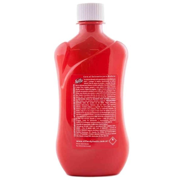 Cera Líquida Para Madera Suiza Natural Tradicional 425 Ml alt