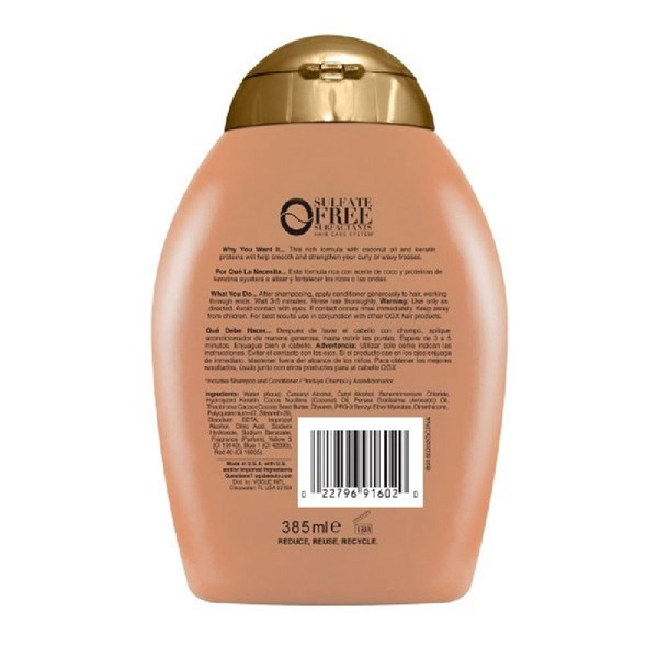 Ogx Brazilian Keratin Smooth Acondicionador 385 ml alt