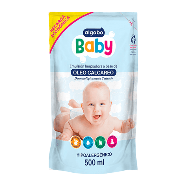 Algabo Baby Óleo Calcareo Repuesto 500 ml