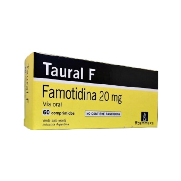 Roemmers Taural F 20 Mg Famotidina x 60 Comp #1
