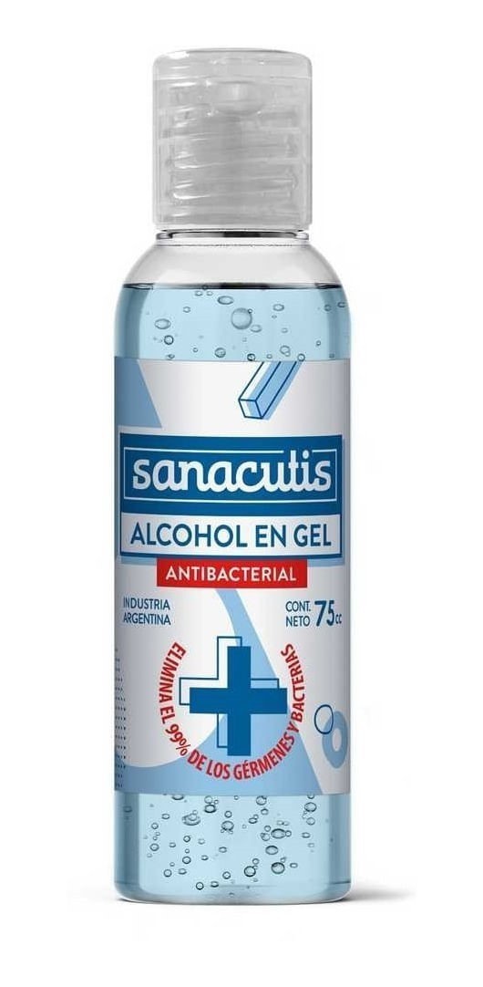 Alcohol en Gel Sanacutis de 75 cc #1