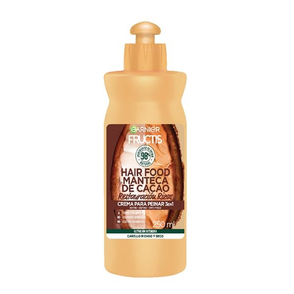 Fructis Crema de Peinar Hair Food Cacao 3 en 1 250 ml alt