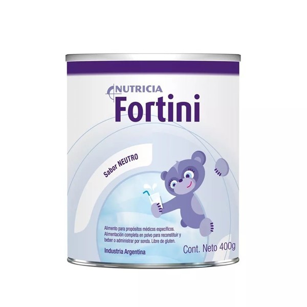 Fortini Suplemento Nutricional Polvo Neutro Lata 400 gr