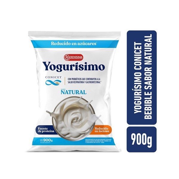 Yogur Bebible Natural Yogurísimo en Sachet 900 grs #1