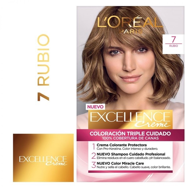Excellence Kit Coloracion 7 Rubio #1