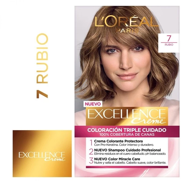 Excellence Kit Coloracion 7 Rubio